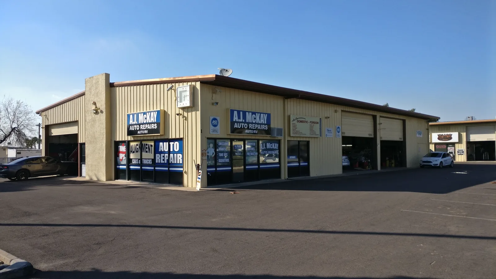 A.J. McKay's Auto Repairs on East Main Street in Mesa Arizona